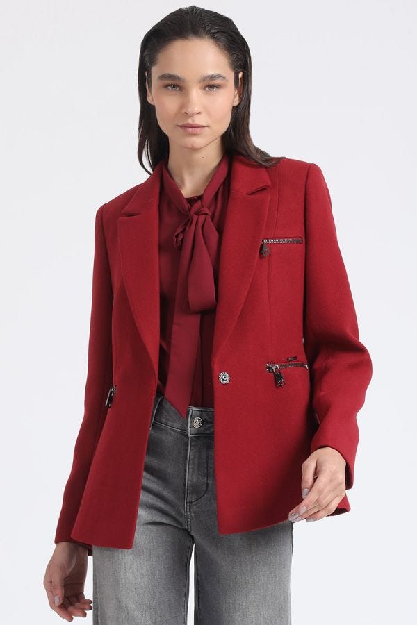BLAZER CIERRES, MUFLON VINO
