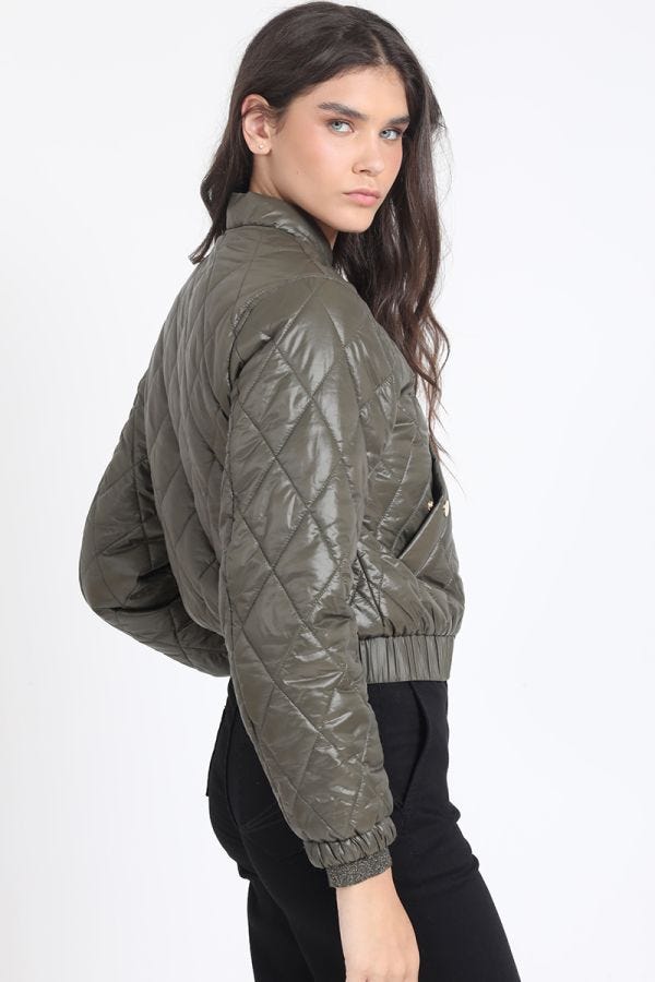 PARKA CORTA BOMBER, MILITAR