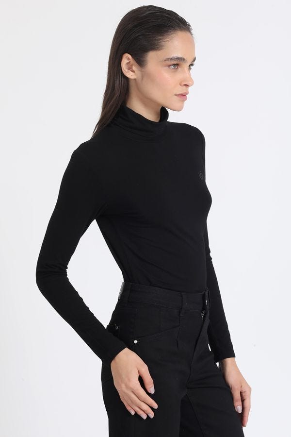 BEATLE BASICO SPANDEX, NEGRO