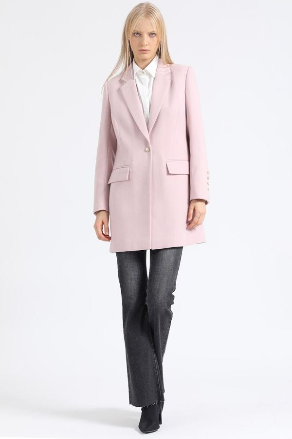 CHAQUETON MANGA FANTASIA, MUFLON ROSA